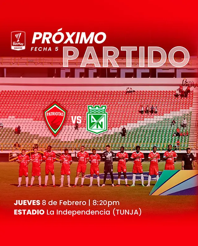 Patriotas vs Atlético Nacional