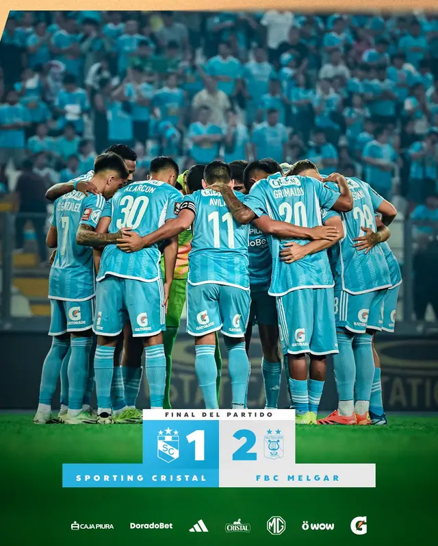 Sporting Cristal, Melgar Sporting Cristal, Melgar