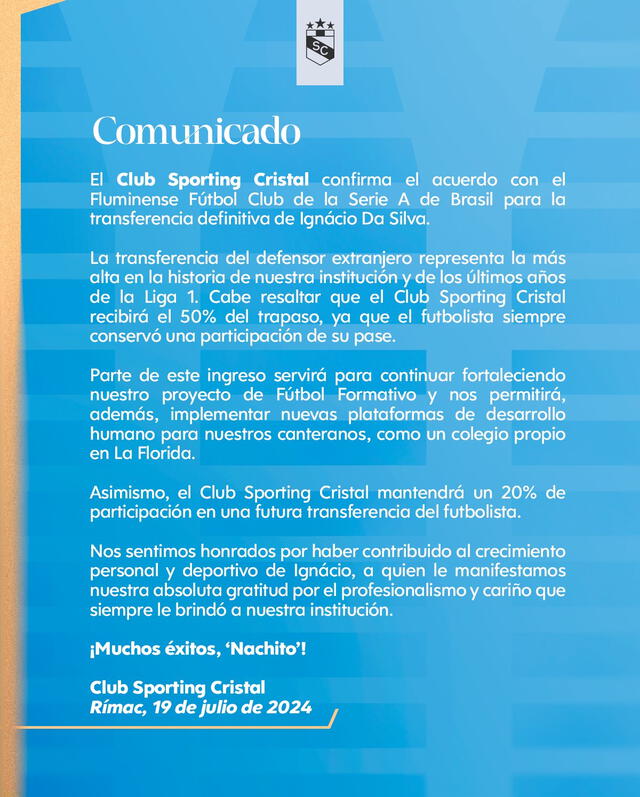 Ignácio Da Silva, Sporting Cristal