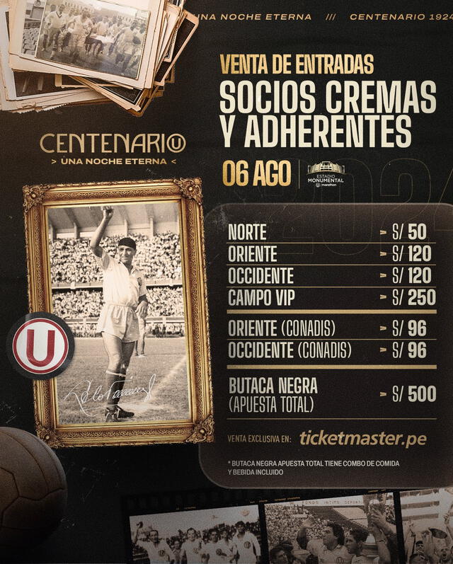 Universitario de Deporte, Noche Eterna Universitario de Deporte, Noche Eterna