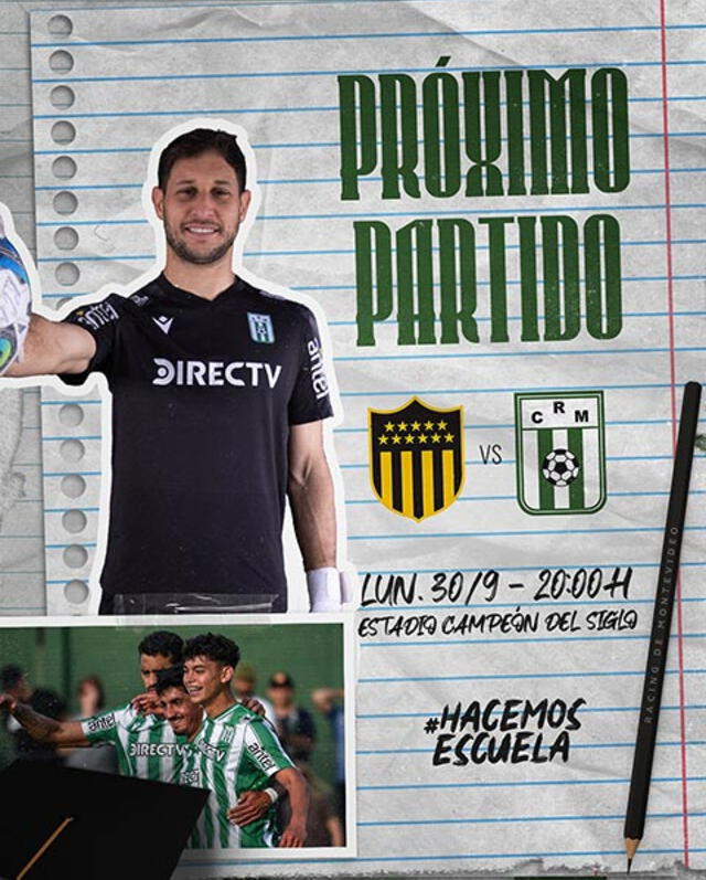Peñarol vs Racing Montevideo