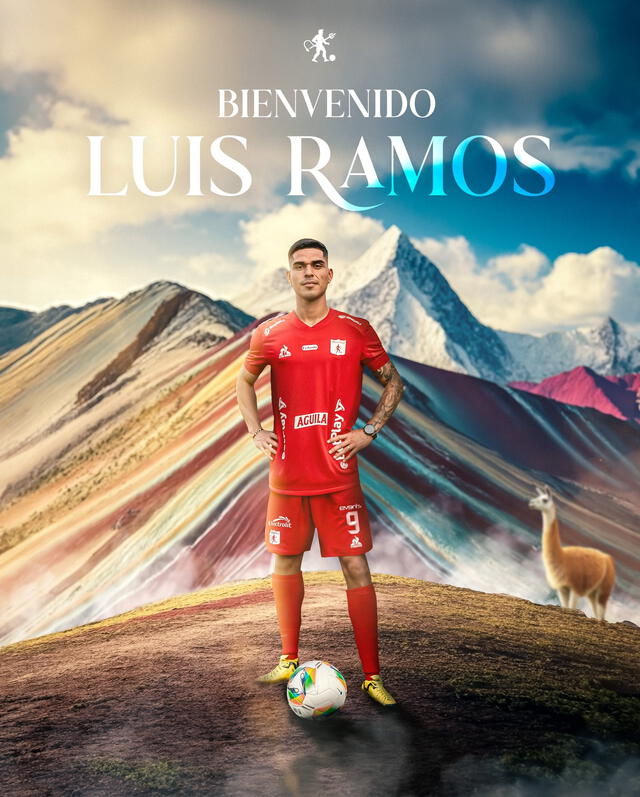 Presentación de Luis Ramos en América de Cali.   