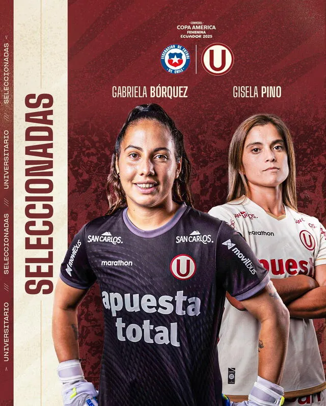 Universitario de Deportes, Selección Chilena