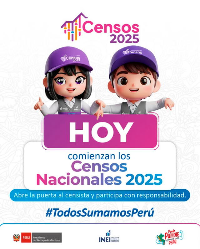  Censos Nacionales 2025