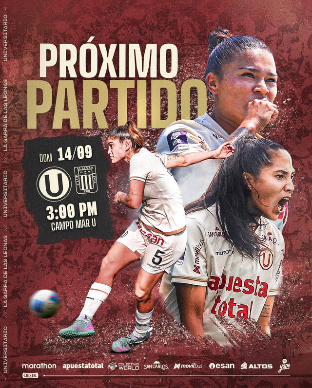 Universitario vs Alianza Lima, Liga Femenina