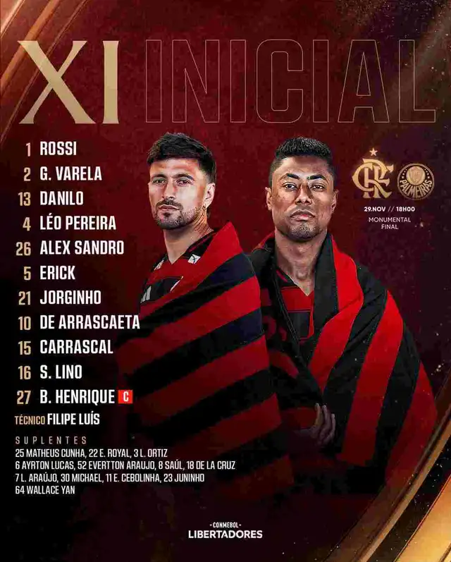 Flamengo vs Palmeiras Flamengo vs Palmeiras