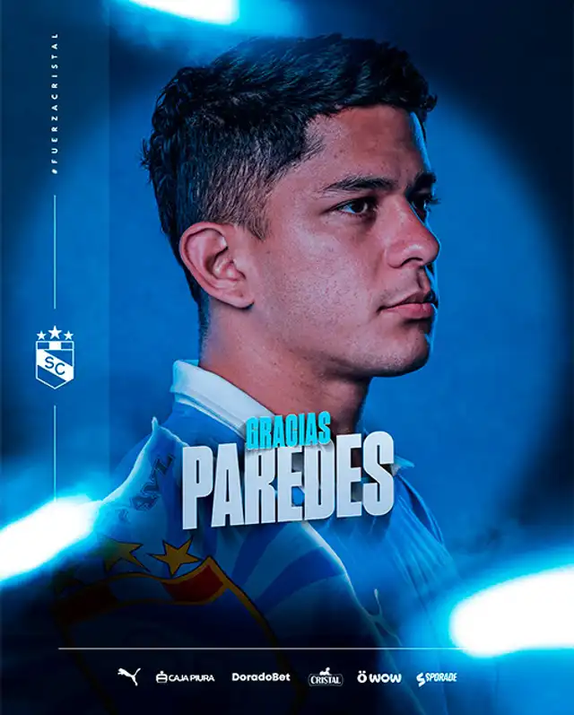 Gilmar Paredes, Sporting Cristal Gilmar Paredes, Sporting Cristal