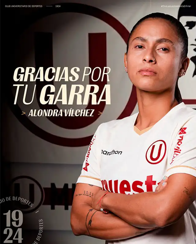 Alondra Vílchez, Universitario
