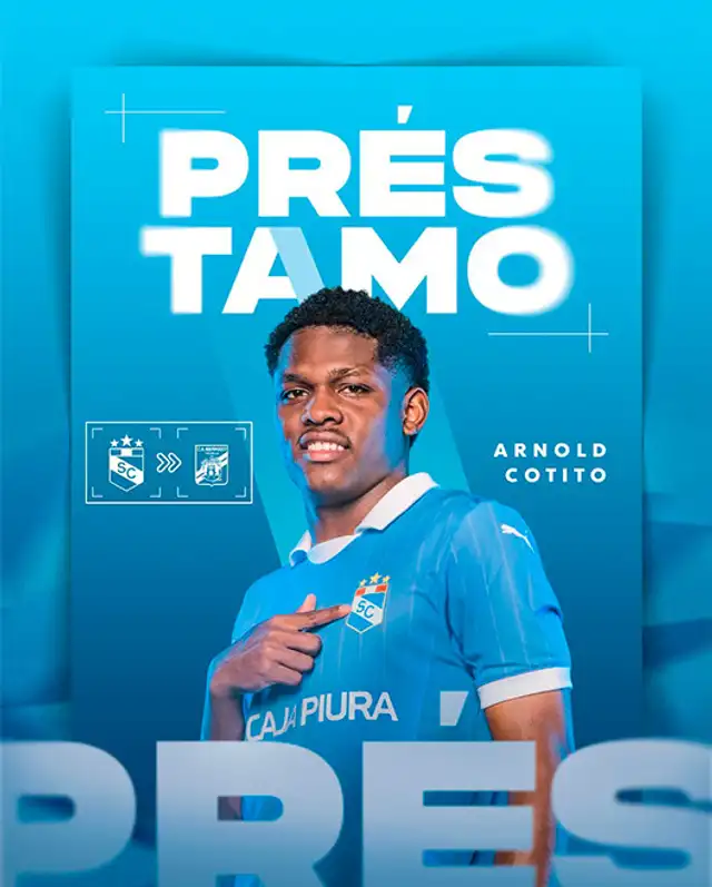 Arnold Cotito, Sporting Cristal Arnold Cotito, Sporting Cristal