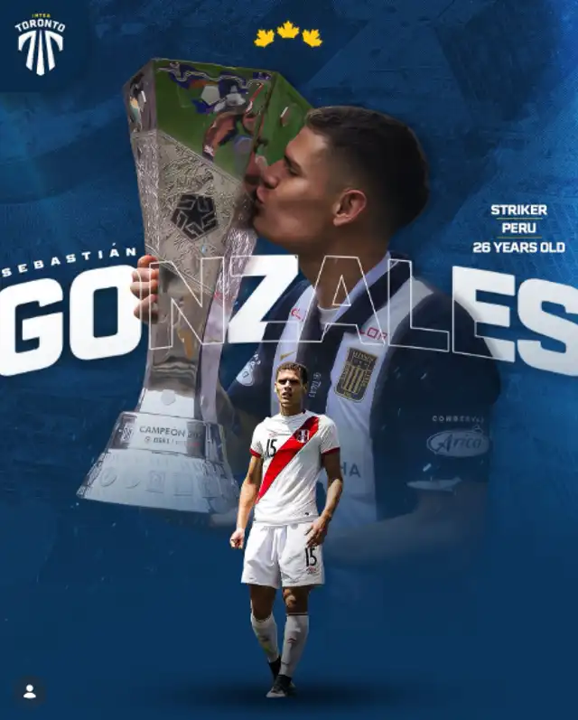 Inter Toronto FC sebastian gonzales zela