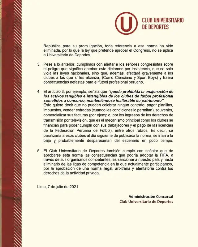 (Foto: Twitter Universitario de Deportes)   