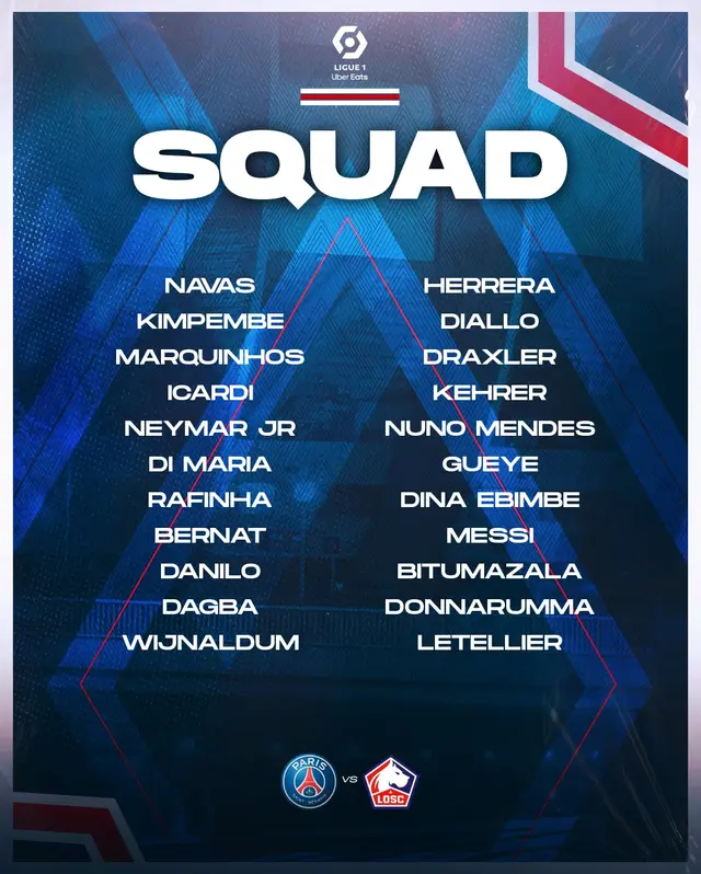 Convocados por PSG Convocados por PSG