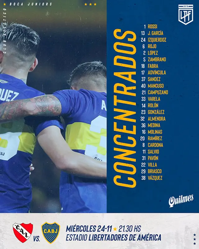 Boca vs Independiente EN VIVO ONLINE EN DIRECTO por Liga Profesional 2021