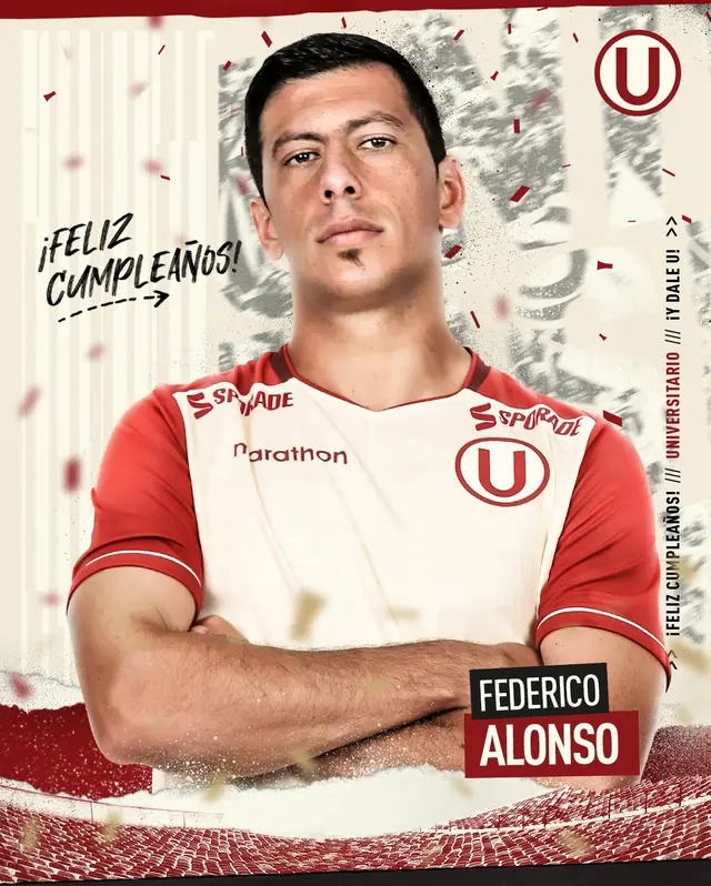 Federico Alonso cumple su tercera temporada en Universitario