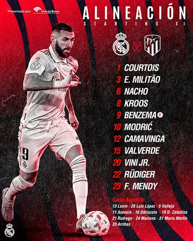 Real Madrid vs Atlético Madrid