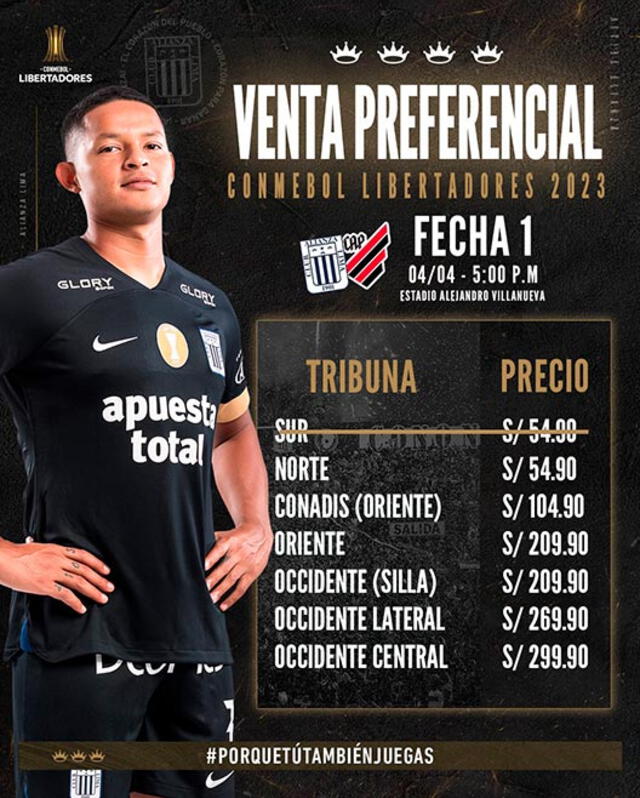 Alianza Lima vs Athletico Paranaense