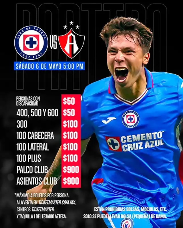 Cruz Azul vs Atlas