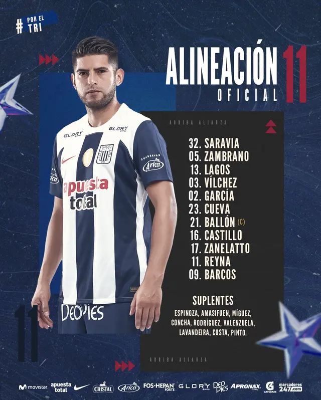 Once Alianza Lima   