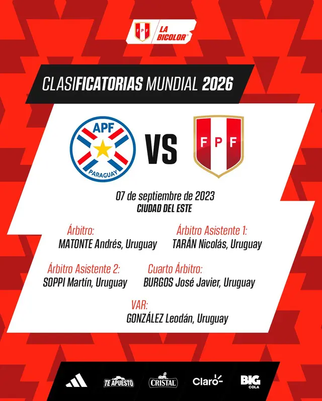 Perú vs. Paraguay