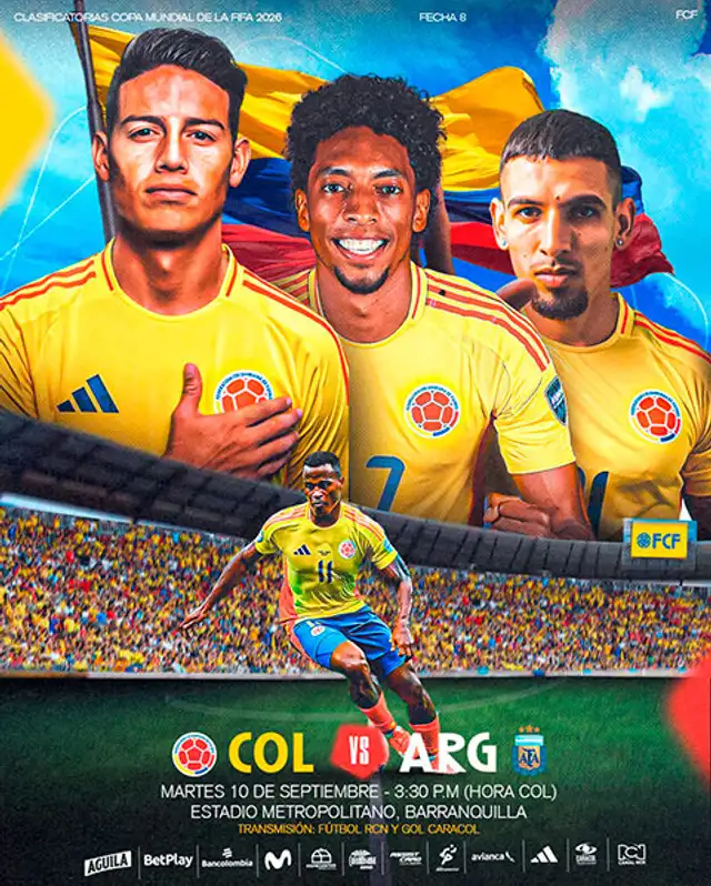 Colombia vs Argentina