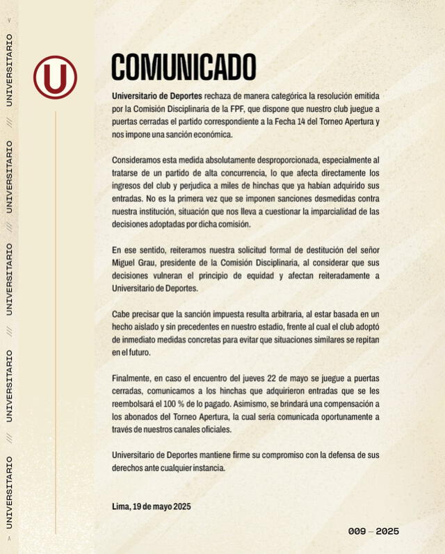 Universitario de Deportes