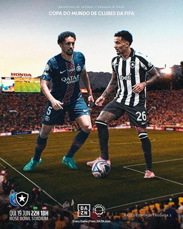 PSG vs Botafogo