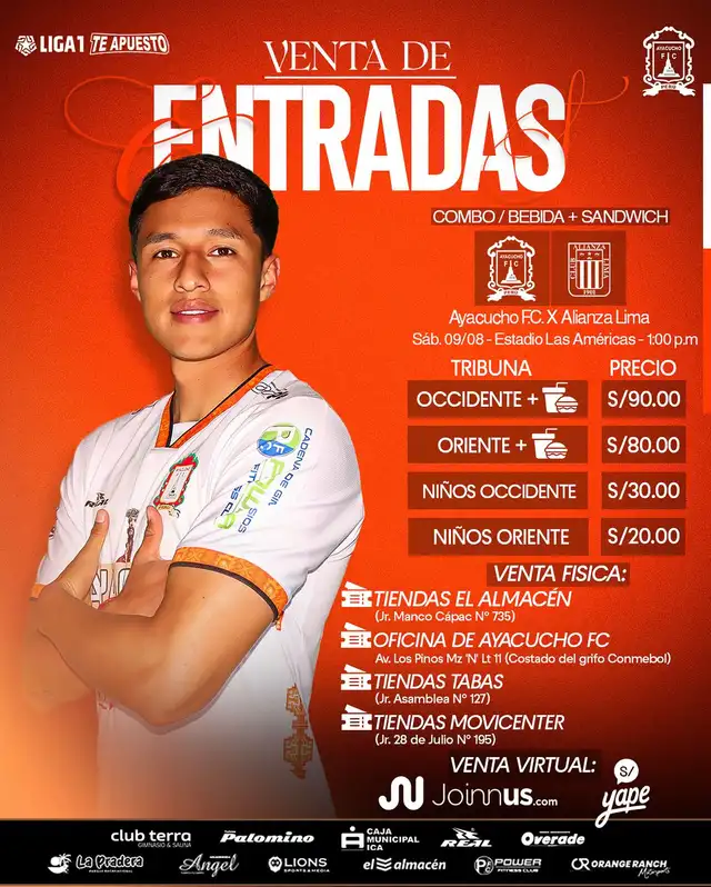 Alianza Lima vs Ayacucho FC