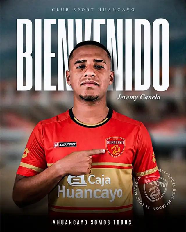 Jeremy Canela, Sport Huancayo, Fichajes Liga 1