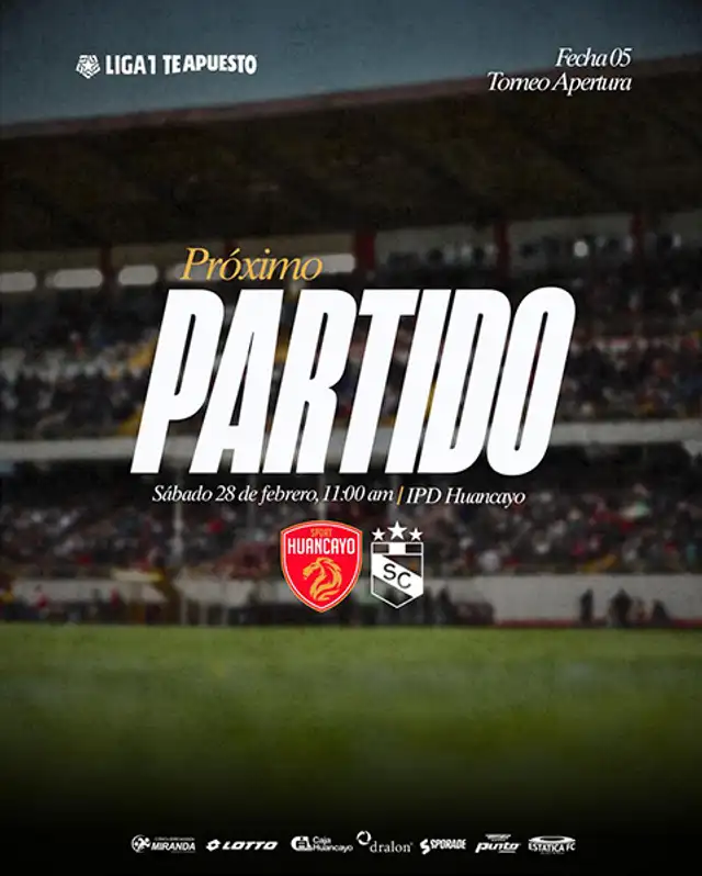 Sporting Cristal vs Sport Huancayo