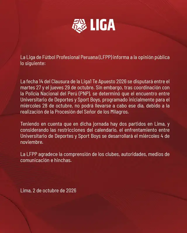 Universitario, Liga 1 Universitario, Liga 1