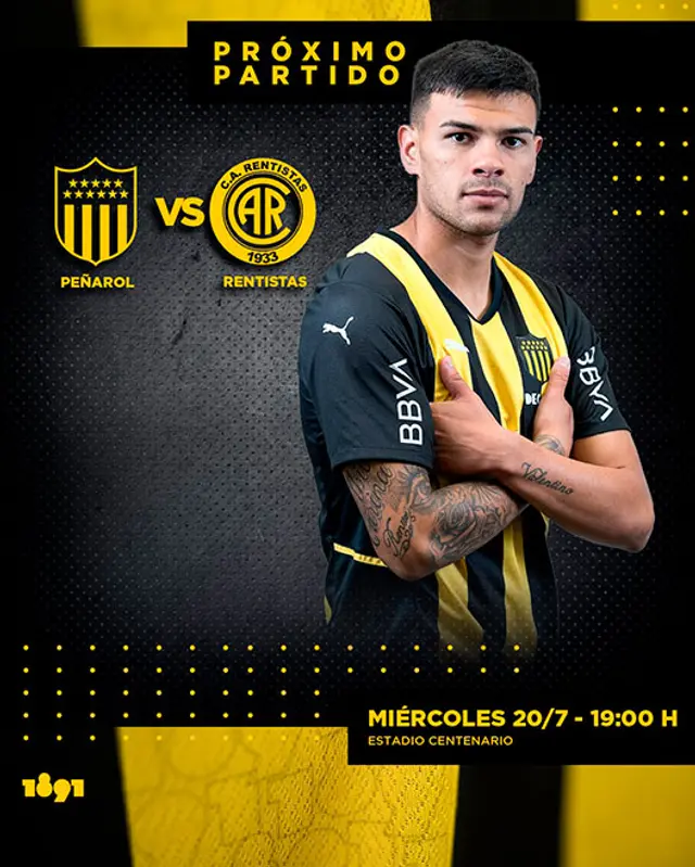 Peñarol vs Rentistas Peñarol vs Rentistas