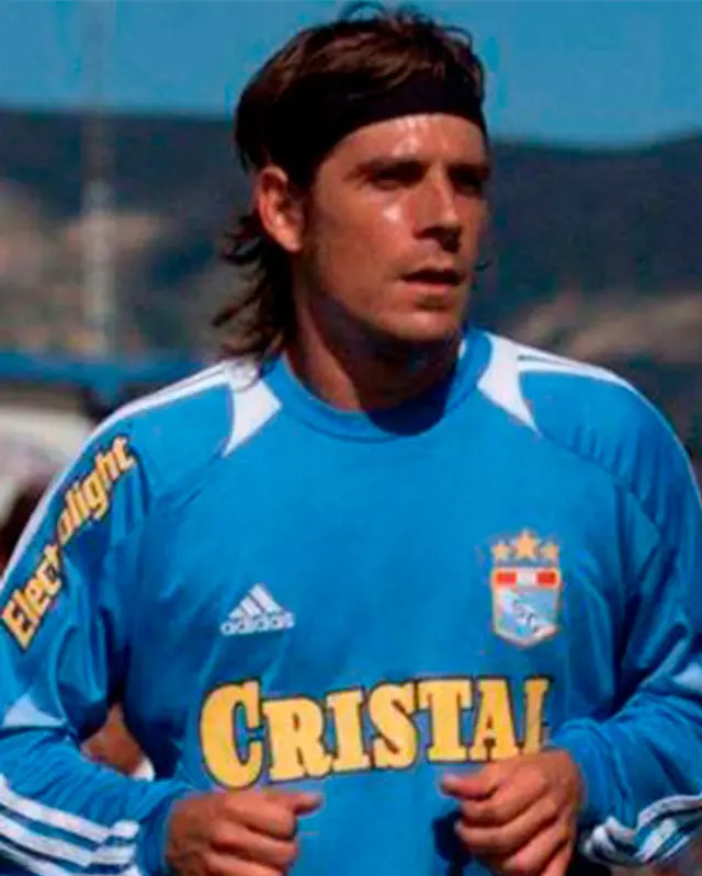 Luchi González en Sporting Cristal Luchi González en Sporting Cristal
