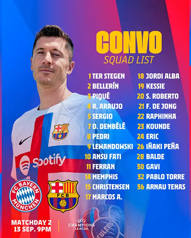 Barcelona vs Bayern Múnich
