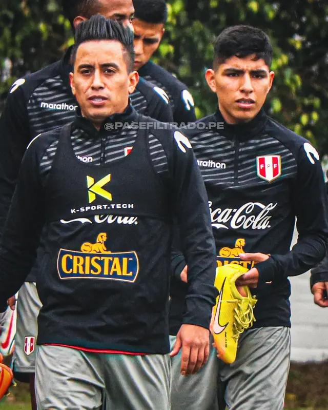 Christian Cueva y Piero Quispe en la selección peruana