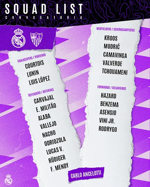 Real Madrid vs Sevilla