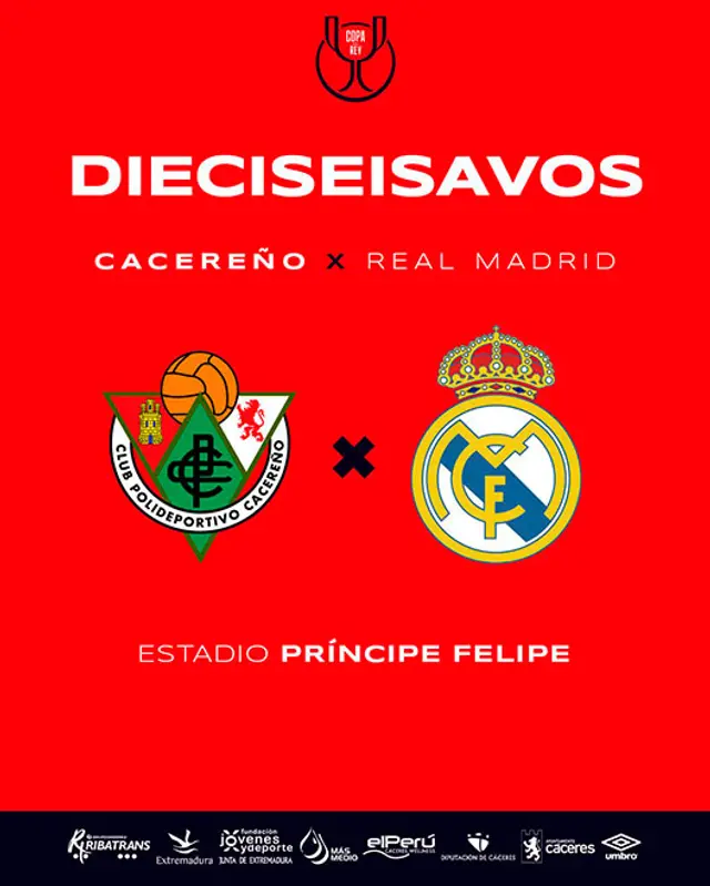 Real Madrid vs Cacereño
