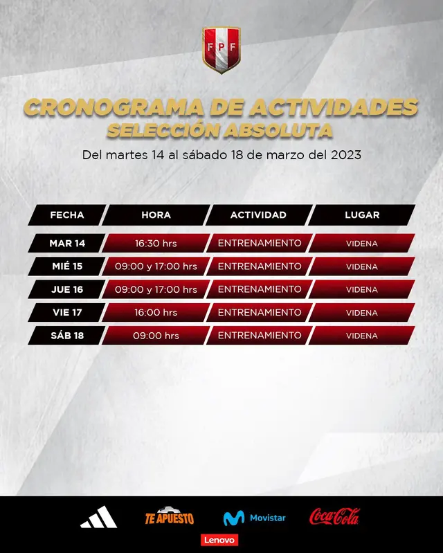 <strong>Itineario selección peruana</strong> <strong>Itineario selección peruana</strong>