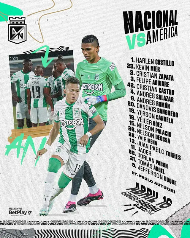 Atlético Nacional vs. América de Cali