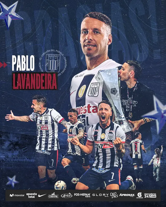 Pablo Lavandeira deja Alianza Lima luego de un año y medio.   