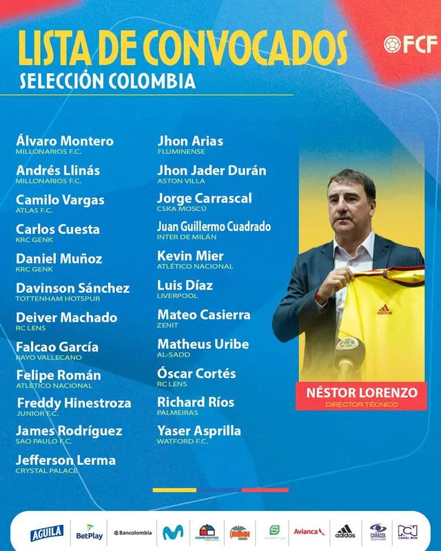 Selección colombiana