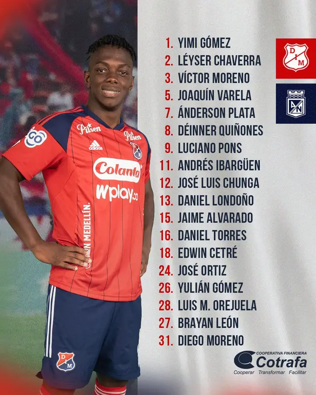Convocados de DIM