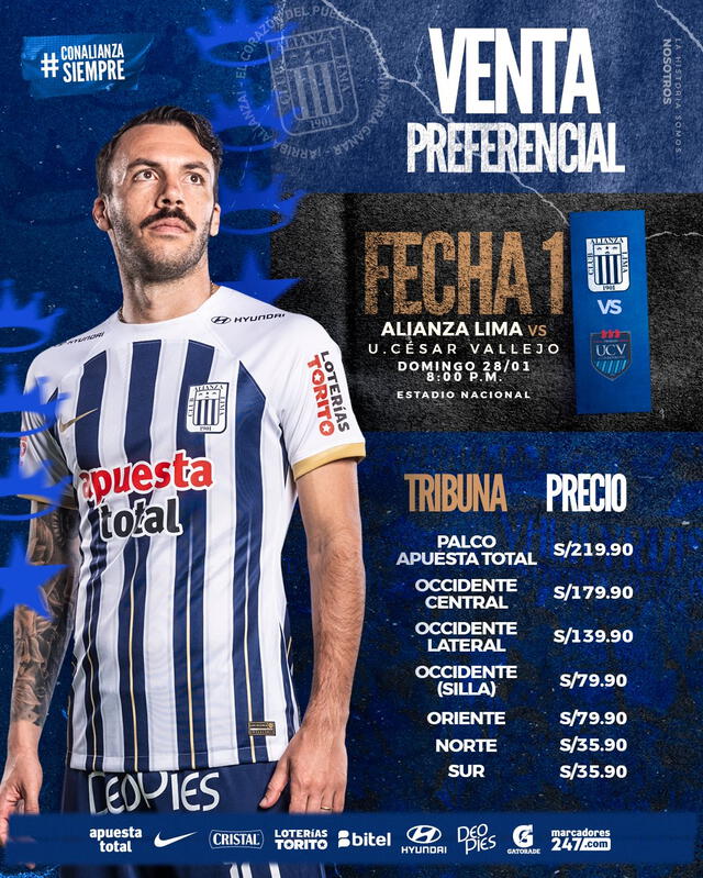Alianza Lima vs César Vallejo Alianza Lima vs César Vallejo