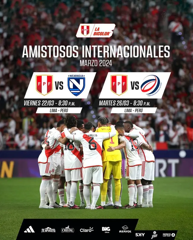 Amistosos Perú   