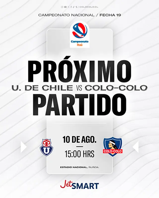 U de Chile vs Colo Colo