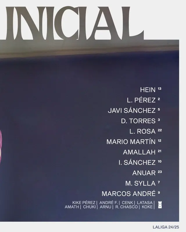 Alineación de Valladolid vs. Real Madrid.   