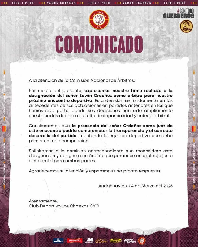Los chankas
