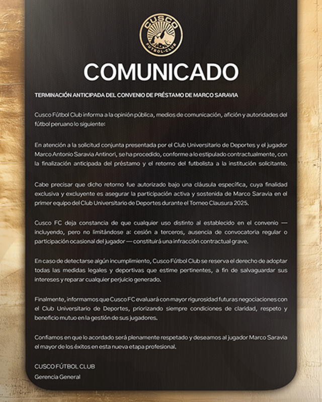 Cusco FC, Universitario