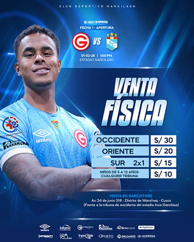 Sporting Cristal vs Deportivo Garcilaso