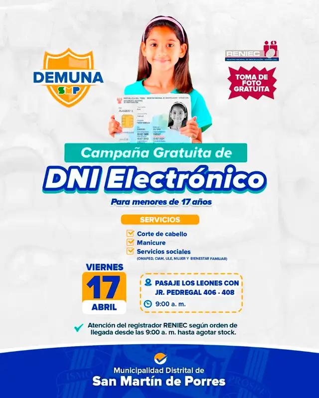 DNI gratis