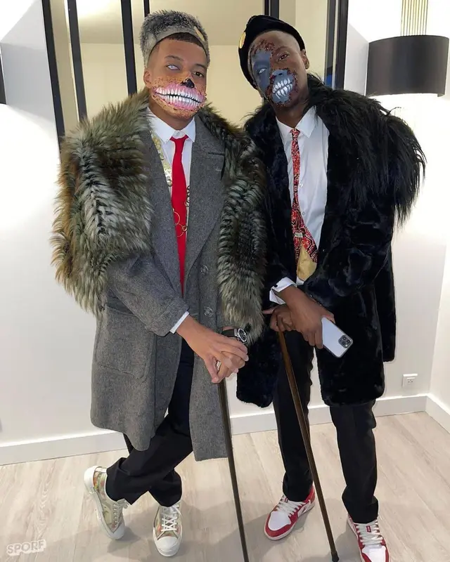 Kylian Mbappé en Halloween 2021